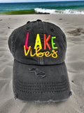 Lake Vibes Ponytail hat