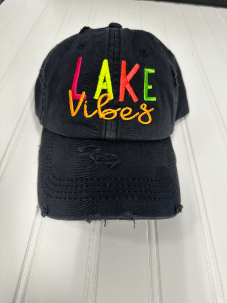 Lake Vibes Ponytail hat