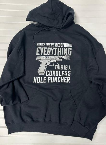 Cordless Hole Puncher Hoodie