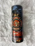 Firefighter Skinny Tumbler 20 ounce