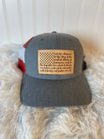 Pledge of Allegiance baseball cap