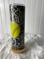 Softball Mom Tumbler