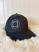 Fire Maltese baseball cap