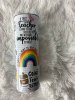 Teacher Tumbler